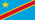 Bandera de Congo Kinshasa