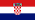 Bandera de Croacia